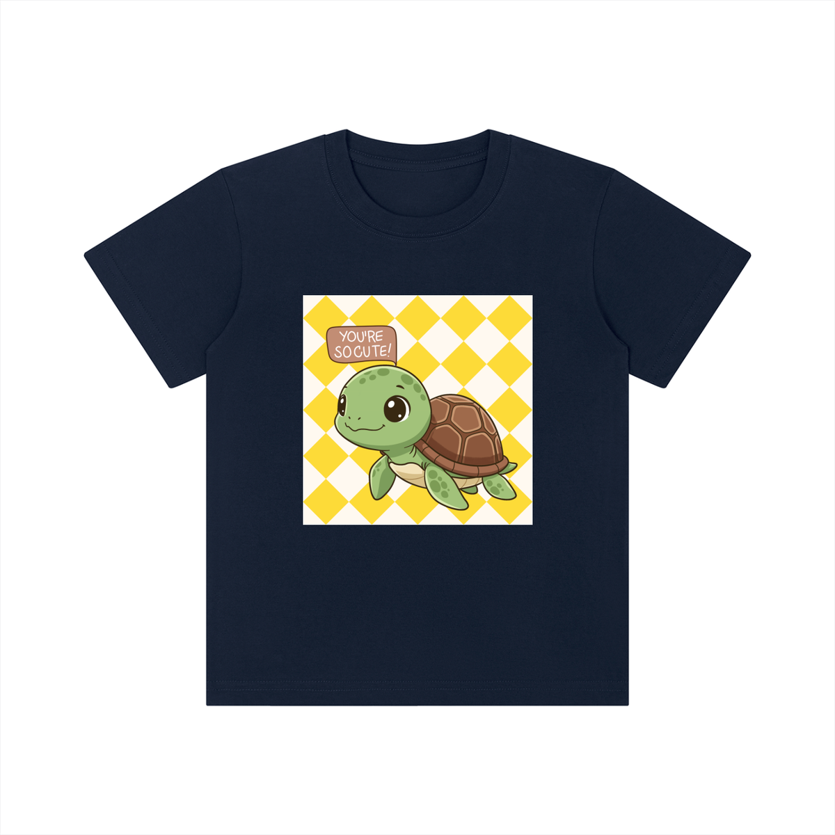 Cute Turtle Kids Graphic T-Shirt – Ocean Animal