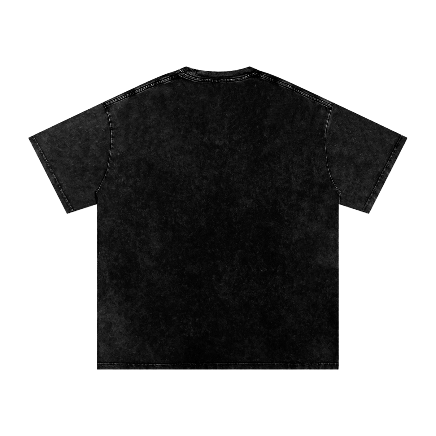Snow Washed Lion Oversized Cotton T-Shirt