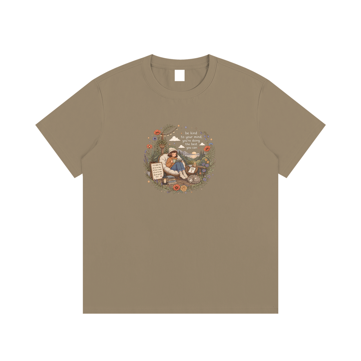 Be Kind To Your Mind Self-Care Graphic T-Shirt