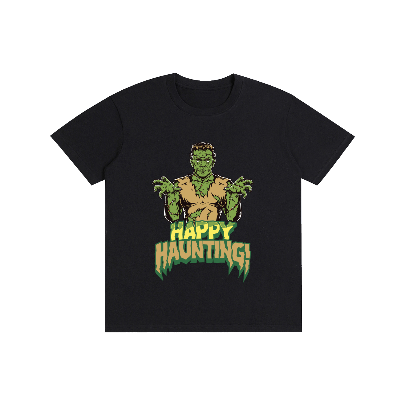Happy Hunting Graphic Tee | Retro Horror Fall Top