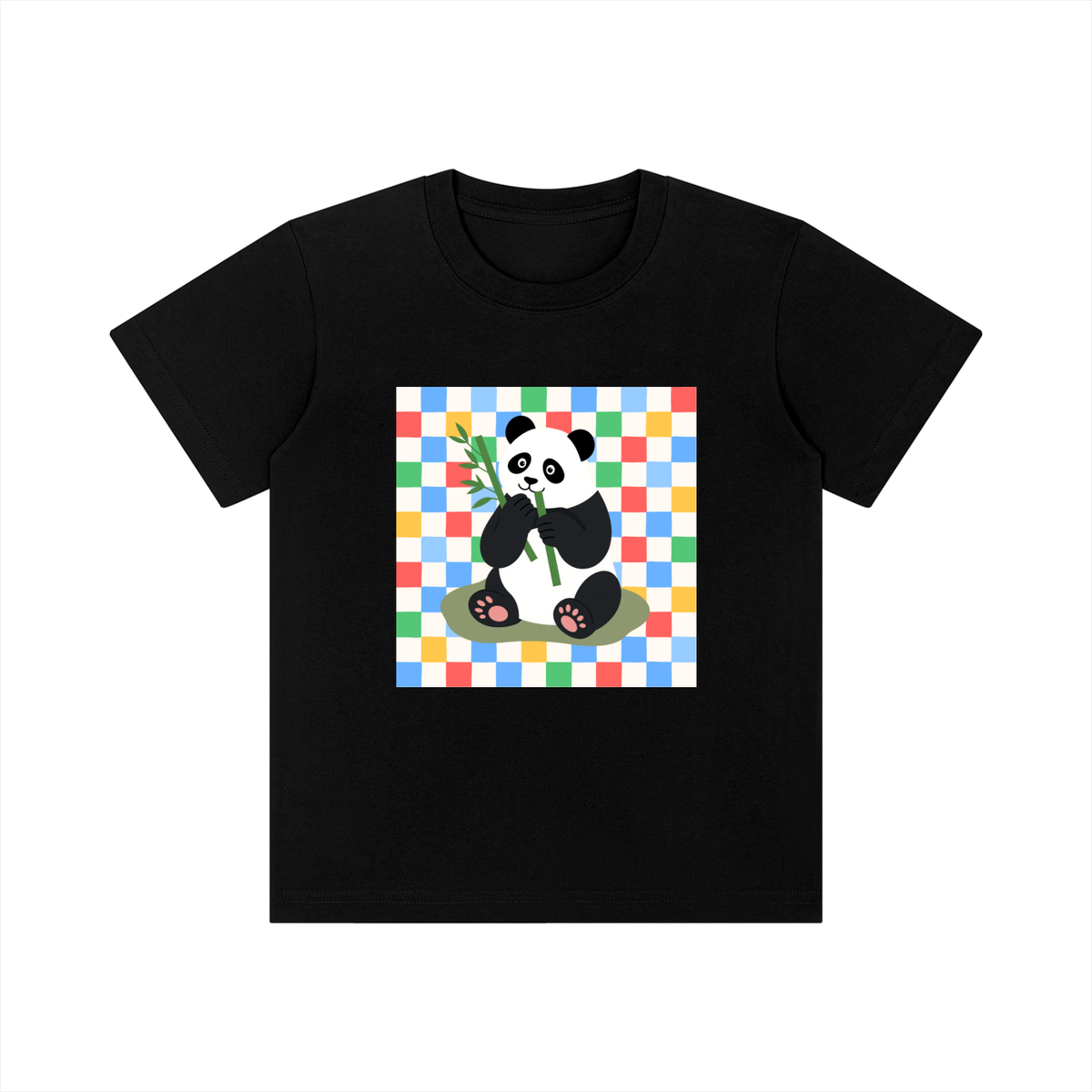 Cute Panda Kids Graphic T-Shirt – Adorable Animal