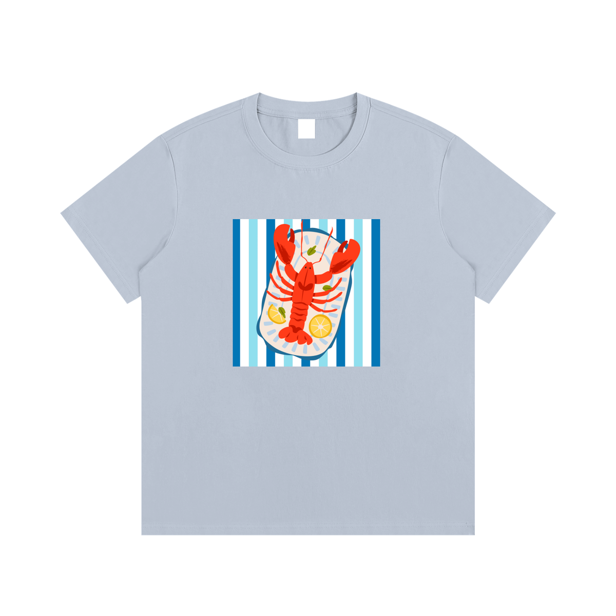 Lobster Coastal Unisex Cotton Graphic T-Shirt