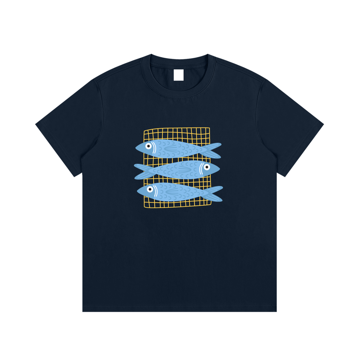 Fish Coastal Unisex Cotton Graphic T-Shirt