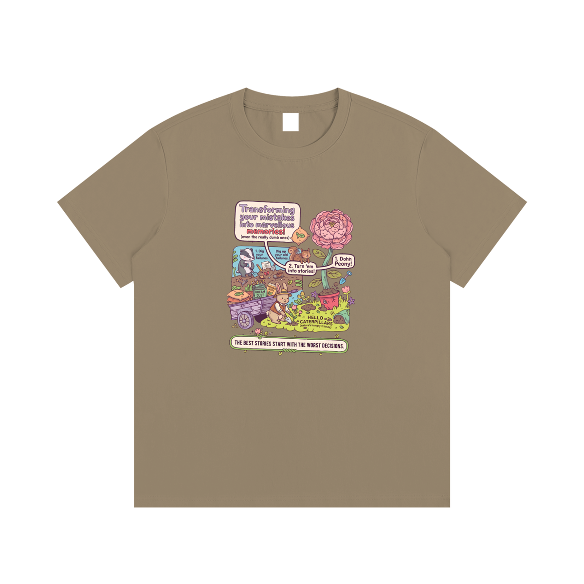Best Stories Start With Worst Decisions Garden Graphic T-Shirt