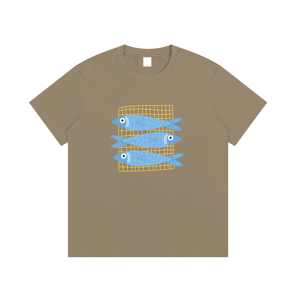 Fish Coastal Unisex Cotton Graphic T-Shirt