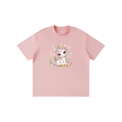Pastel Unicorn Sparkle & Stars Kids Graphic T-Shirt