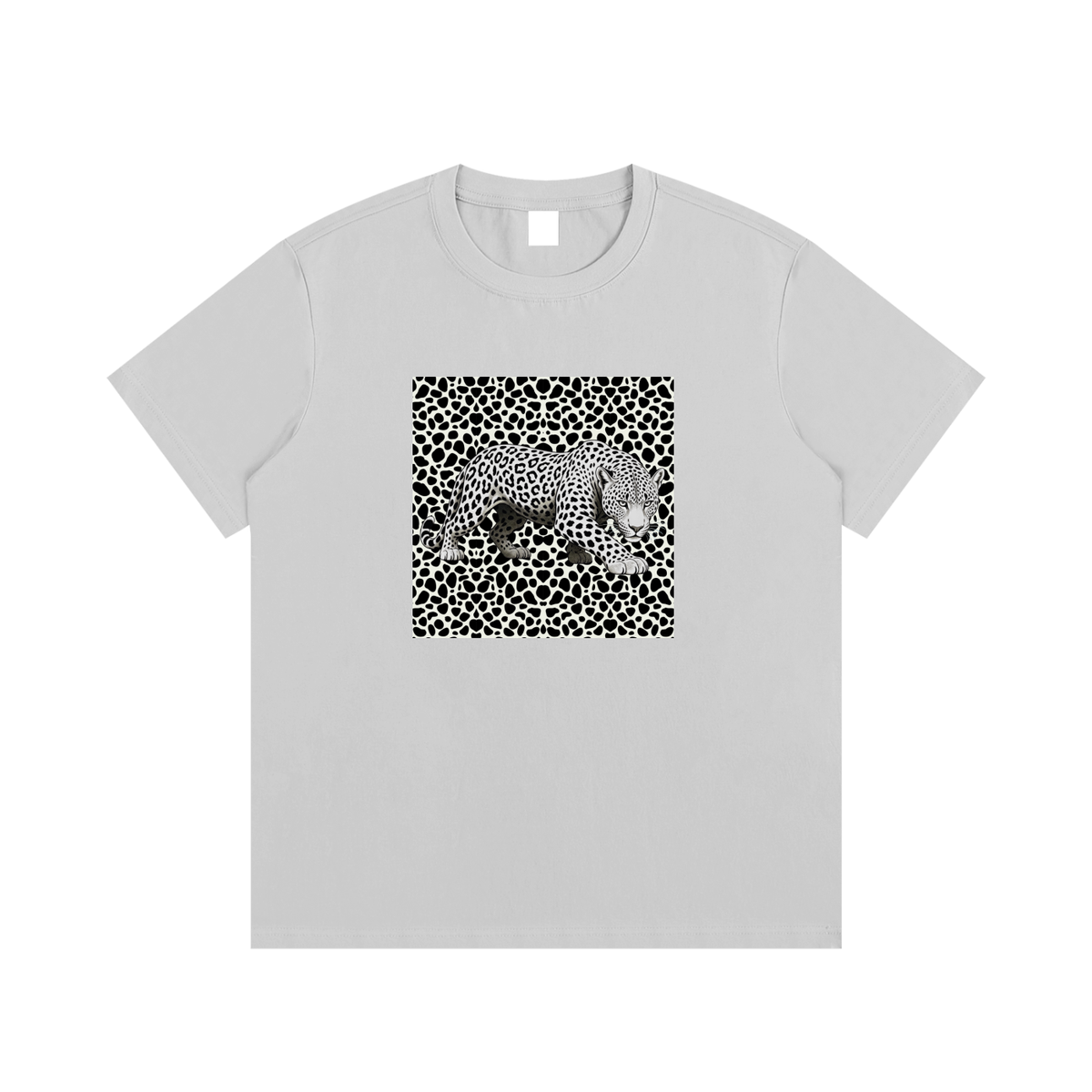 Leopard Animal Print Unisex Cotton Graphic T-Shirt