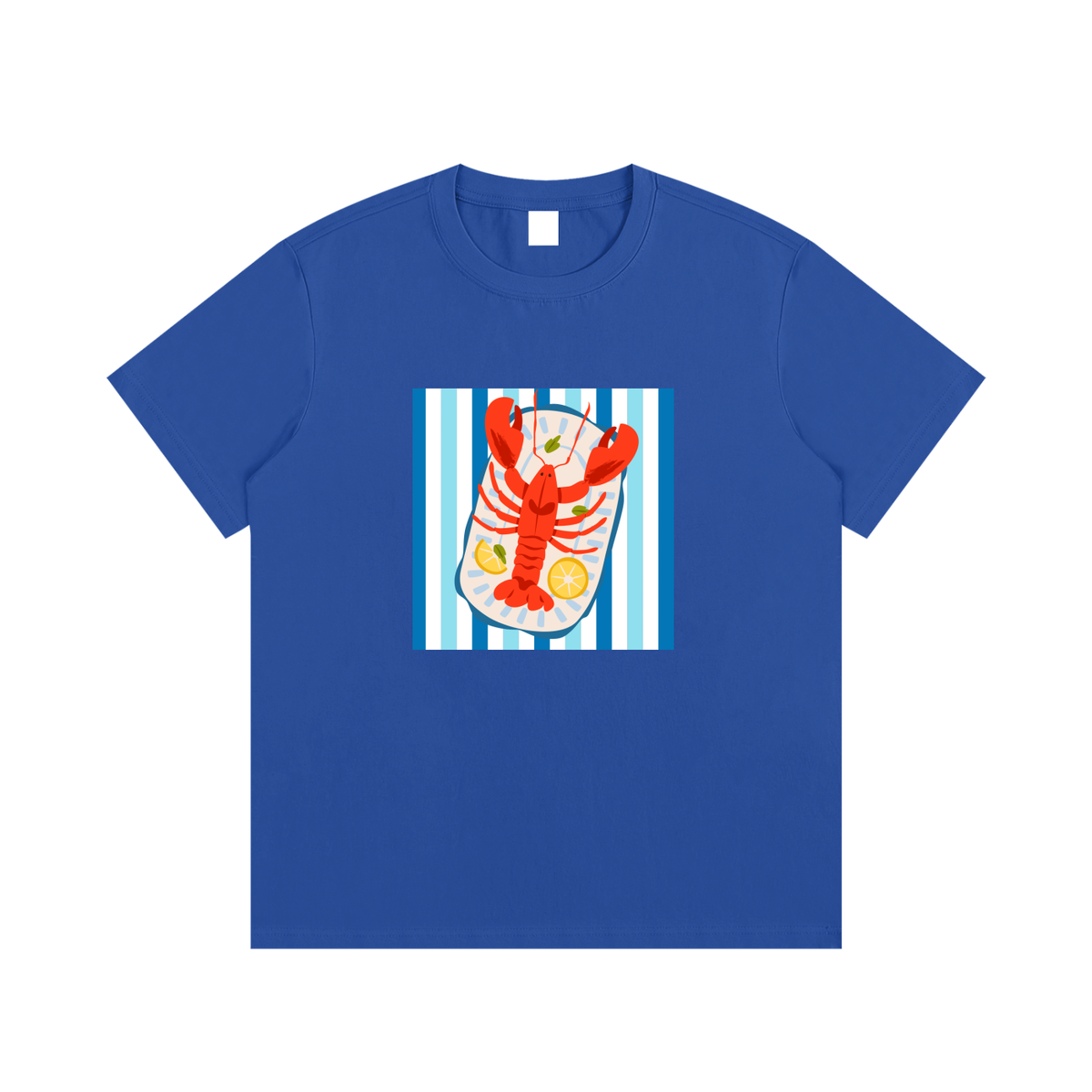 Lobster Coastal Unisex Cotton Graphic T-Shirt