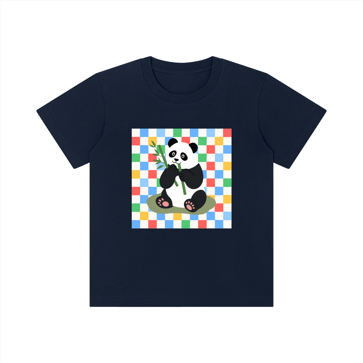 Cute Panda Kids Graphic T-Shirt – Adorable Animal