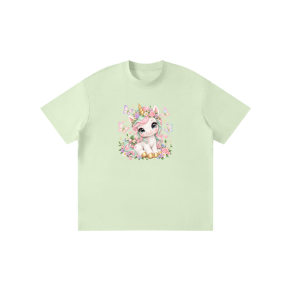 Pastel Unicorn Sparkle & Stars Kids Graphic T-Shirt