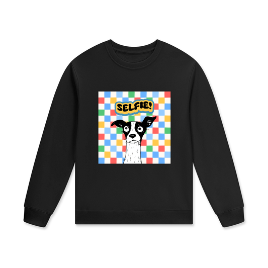 Streetwear Unisex Selfie Cotton Pullover