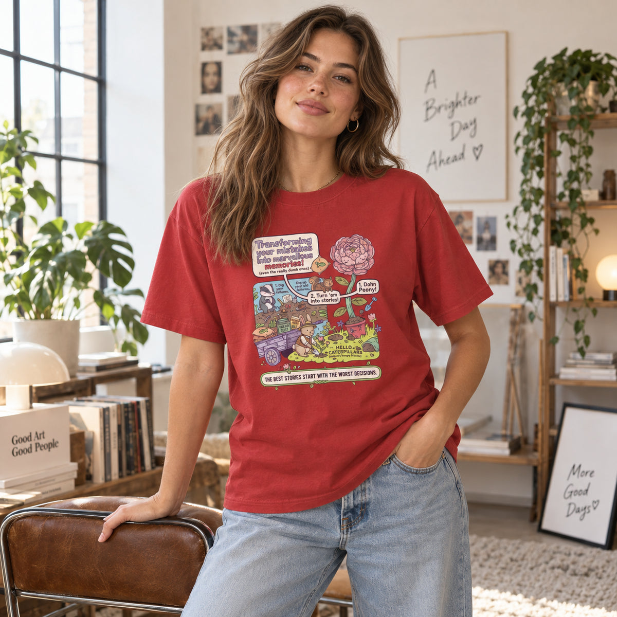 Best Stories Start With Worst Decisions Garden Graphic T-Shirt