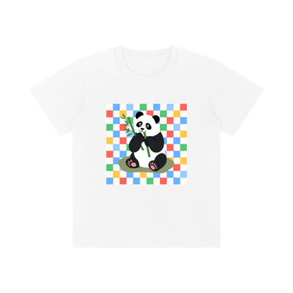 Cute Panda Kids Graphic T-Shirt – Adorable Animal