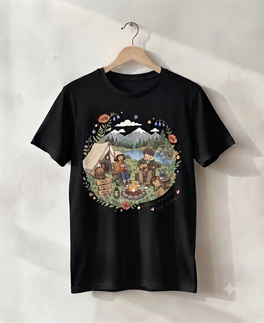Collect Moments, Not Things Tee