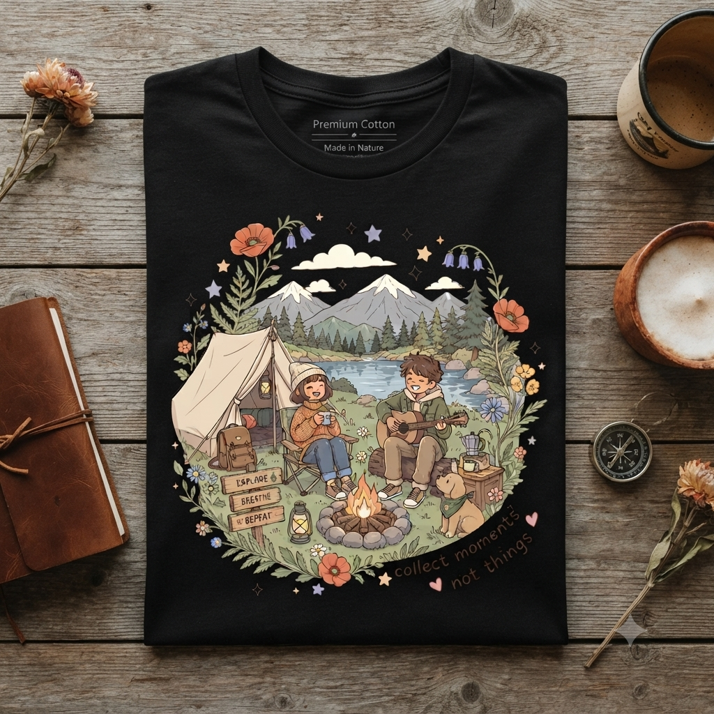 Collect Moments, Not Things Tee