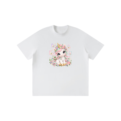 Pastel Unicorn Sparkle & Stars Kids Graphic T-Shirt