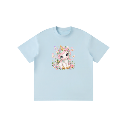 Pastel Unicorn Sparkle & Stars Kids Graphic T-Shirt