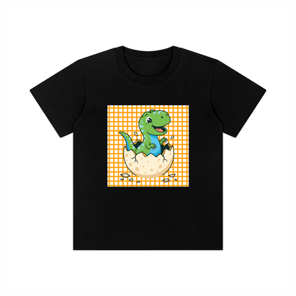 Hatching Baby Dinosaur Kids Graphic T-Shirt – Cute Dino