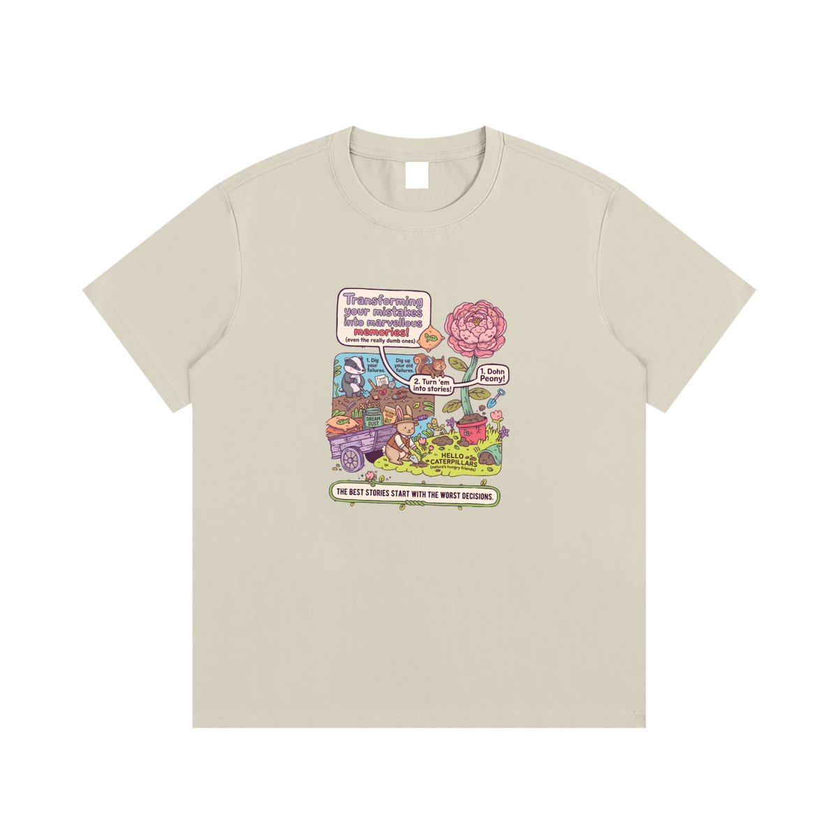 Best Stories Start With Worst Decisions Garden Graphic T-Shirt