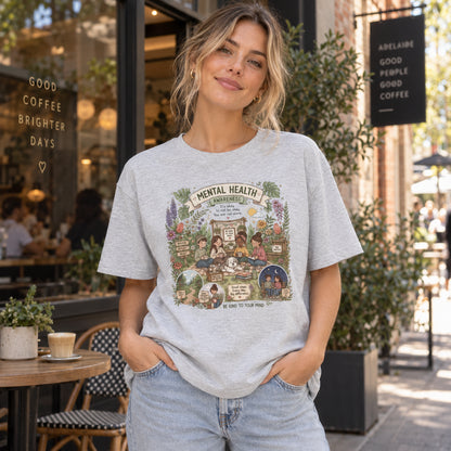 You Are Not Alone Mental Health Awareness Graphic T-Shirt