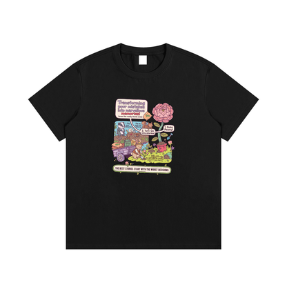 Best Stories Start With Worst Decisions Garden Graphic T-Shirt