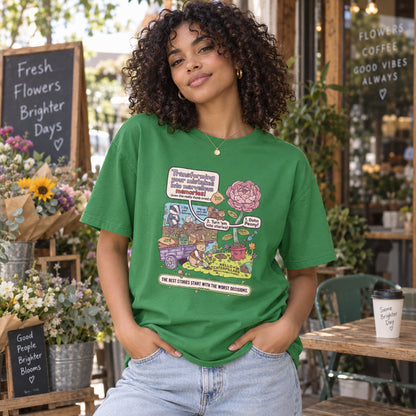 Best Stories Start With Worst Decisions Garden Graphic T-Shirt