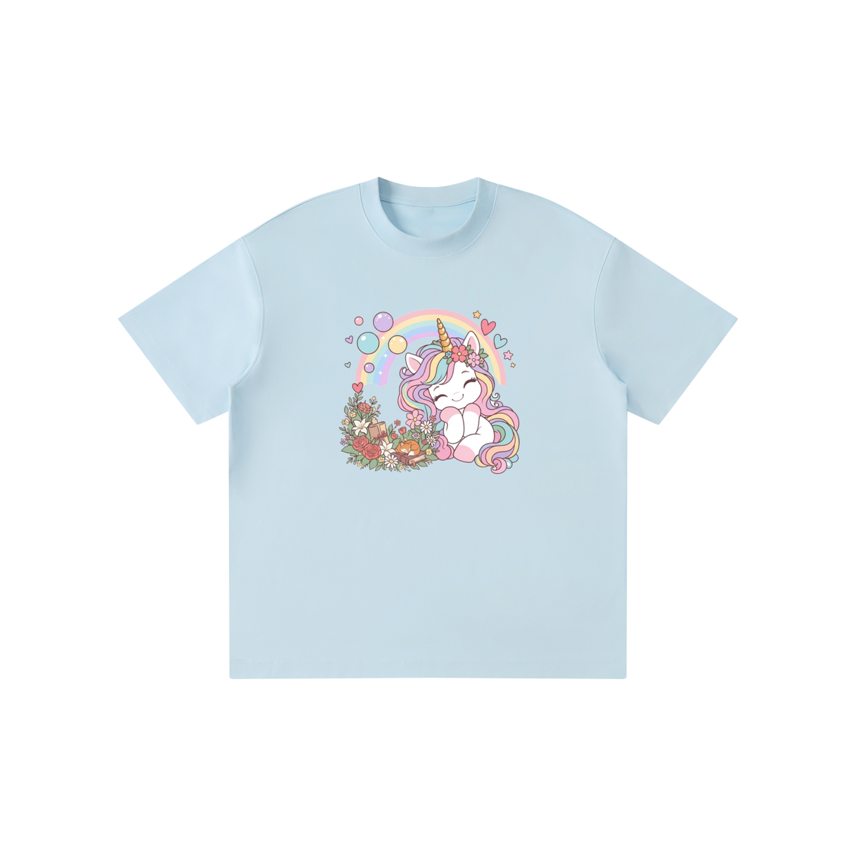 Kid’s Solid Crewneck T-Shirt