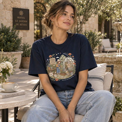 You Are Still Becoming Garden Growth Graphic T-Shirt