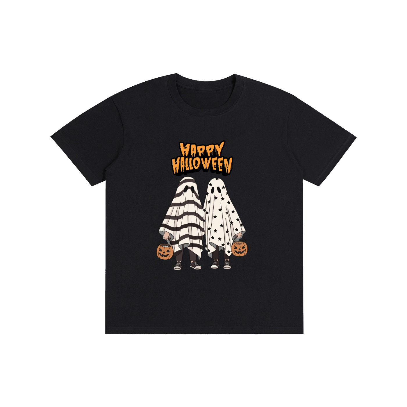 Trick or Treat Crew Graphic Tee | Group Halloween Shirt