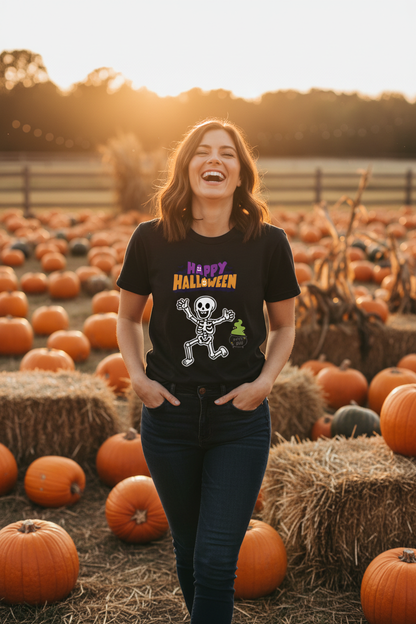 Ghostly Vibes Graphic Tee mockup 2