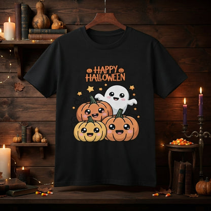 Happy Halloween Kids Graphic Tee | Toddler & Youth Spooky Season T-Shirt