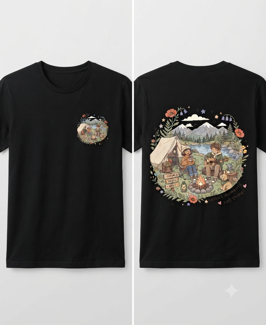 Collect Moments, Not Things Tee